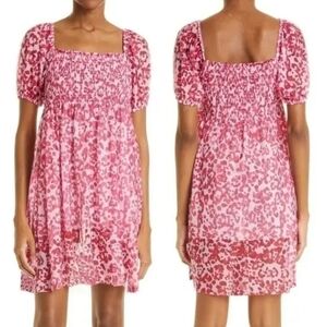 Baum Und Pferdgarten Joliet Smocked Mini Dress S